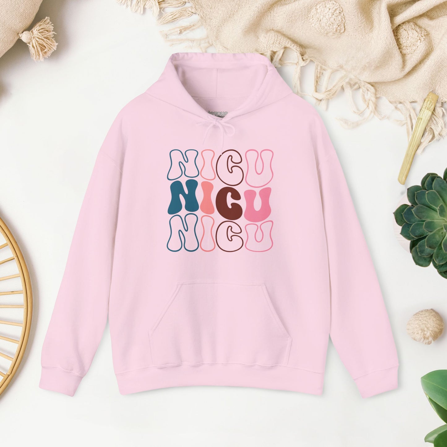 Groovy NICU Hoodie - Neonatal ICU Nurse Hoodie