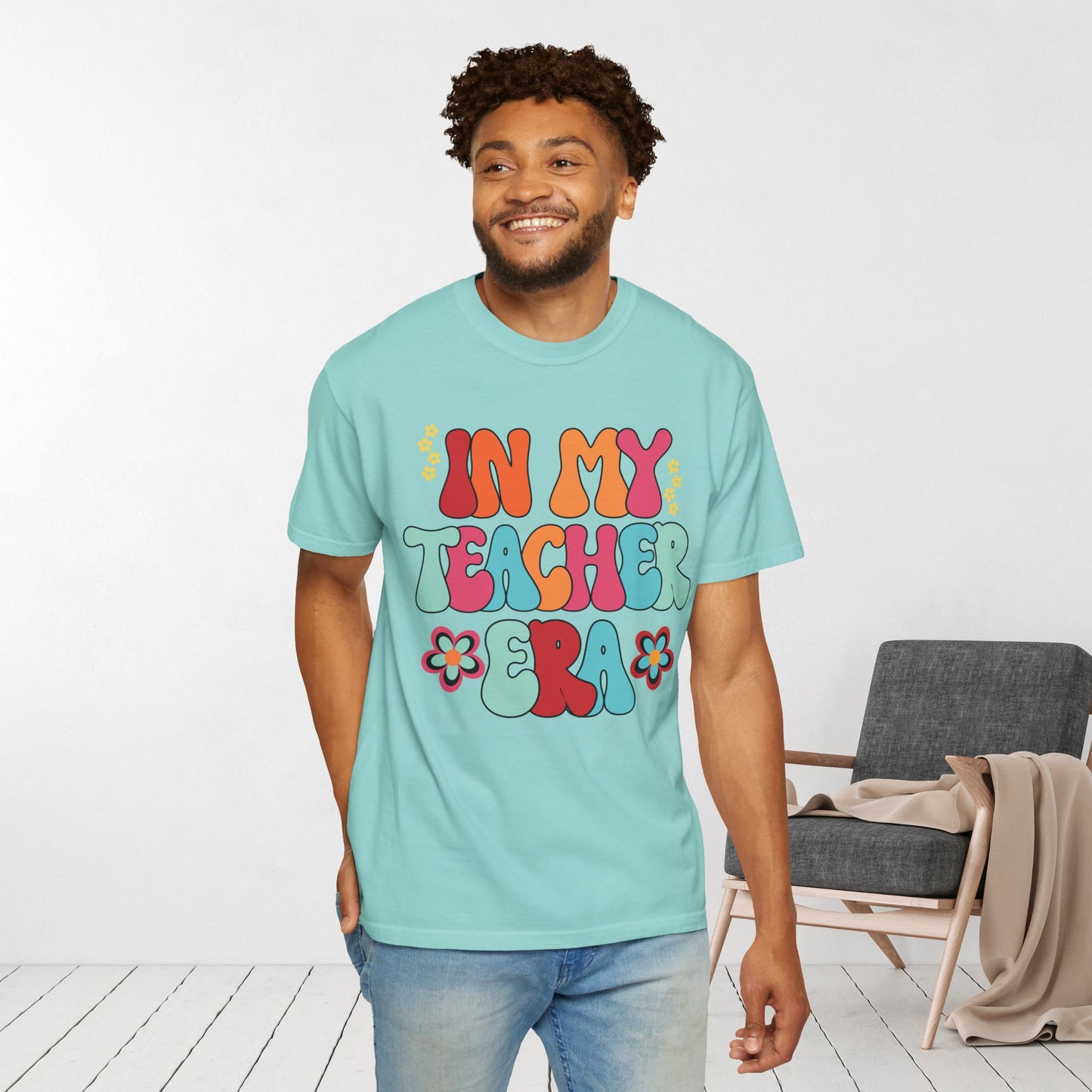 In My Teacher Era Comfort Colors Teacher Shirt