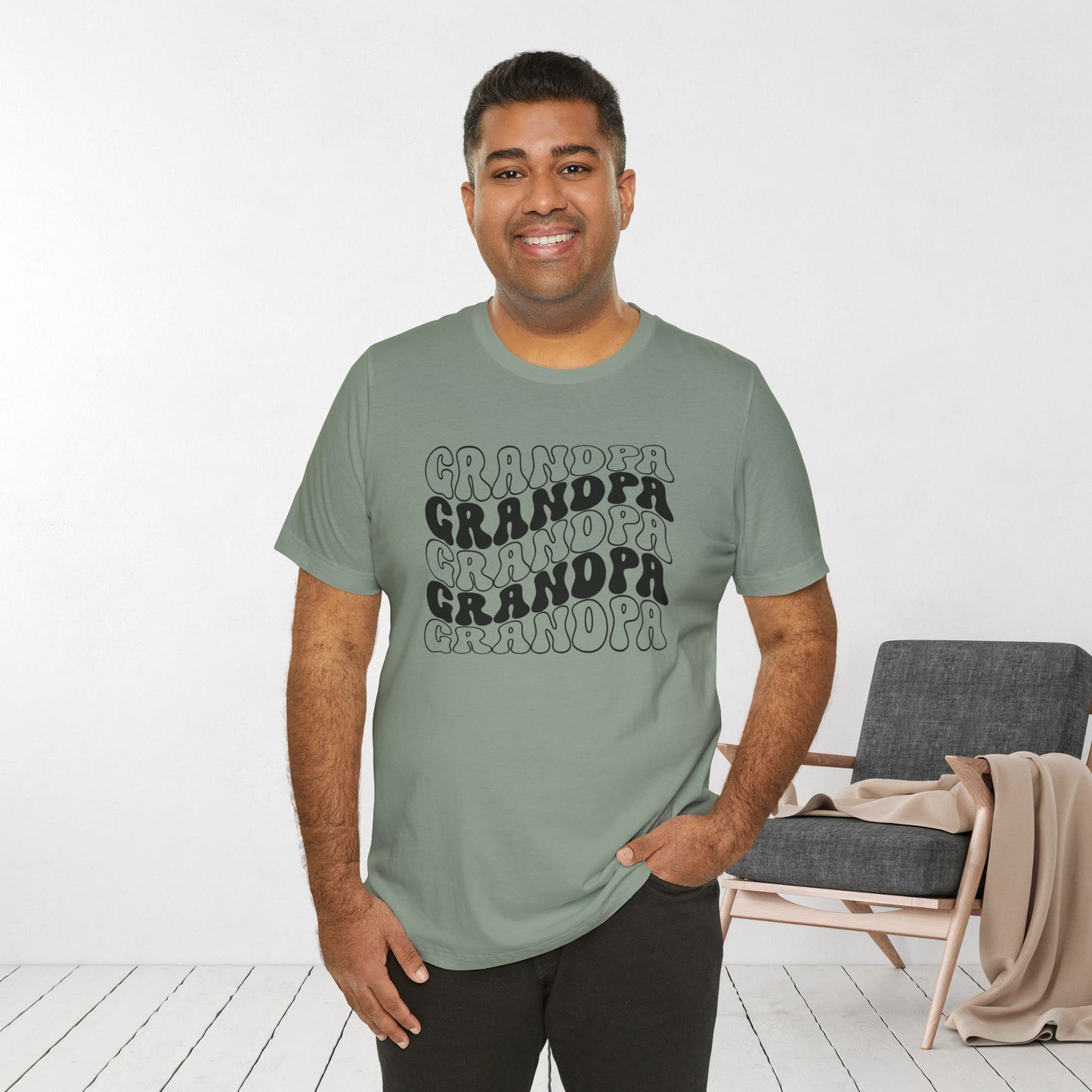 Groovy Grandpa Shirt - Grampy T-shirt - Grandpa Tee - Papa Shirt