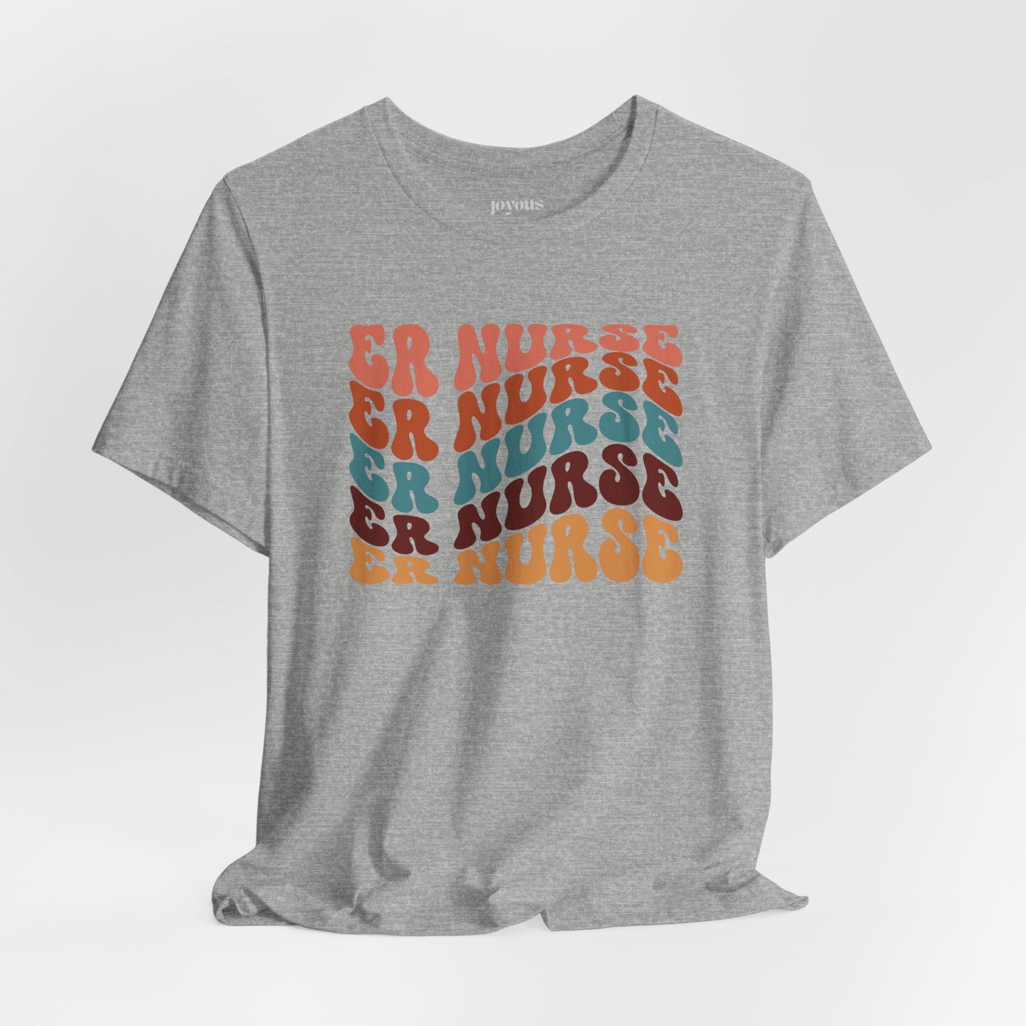 Groovy ER Nurse Shirt - Emergency Nurse Soft Cotton Tee