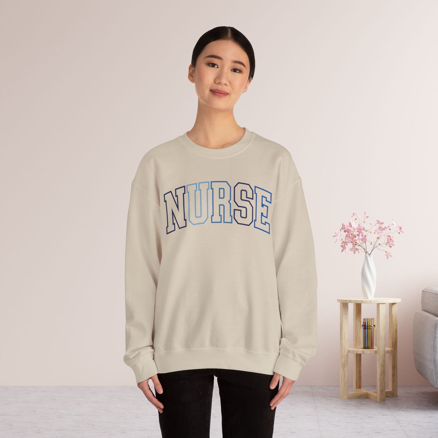 Unisex Retro Nurse Sweatshirt for Registered Nurse
