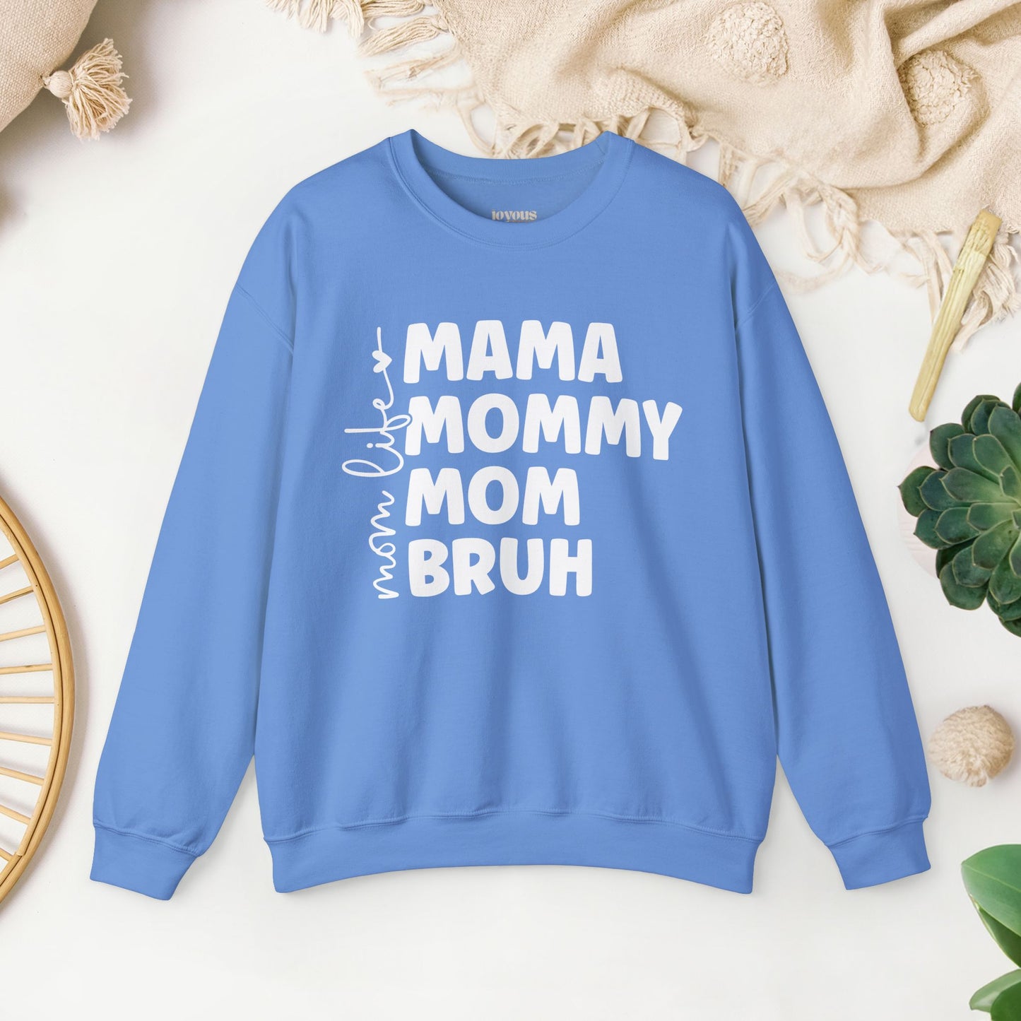 Mom Life Sweatshirt - Mama Crewneck Pullover