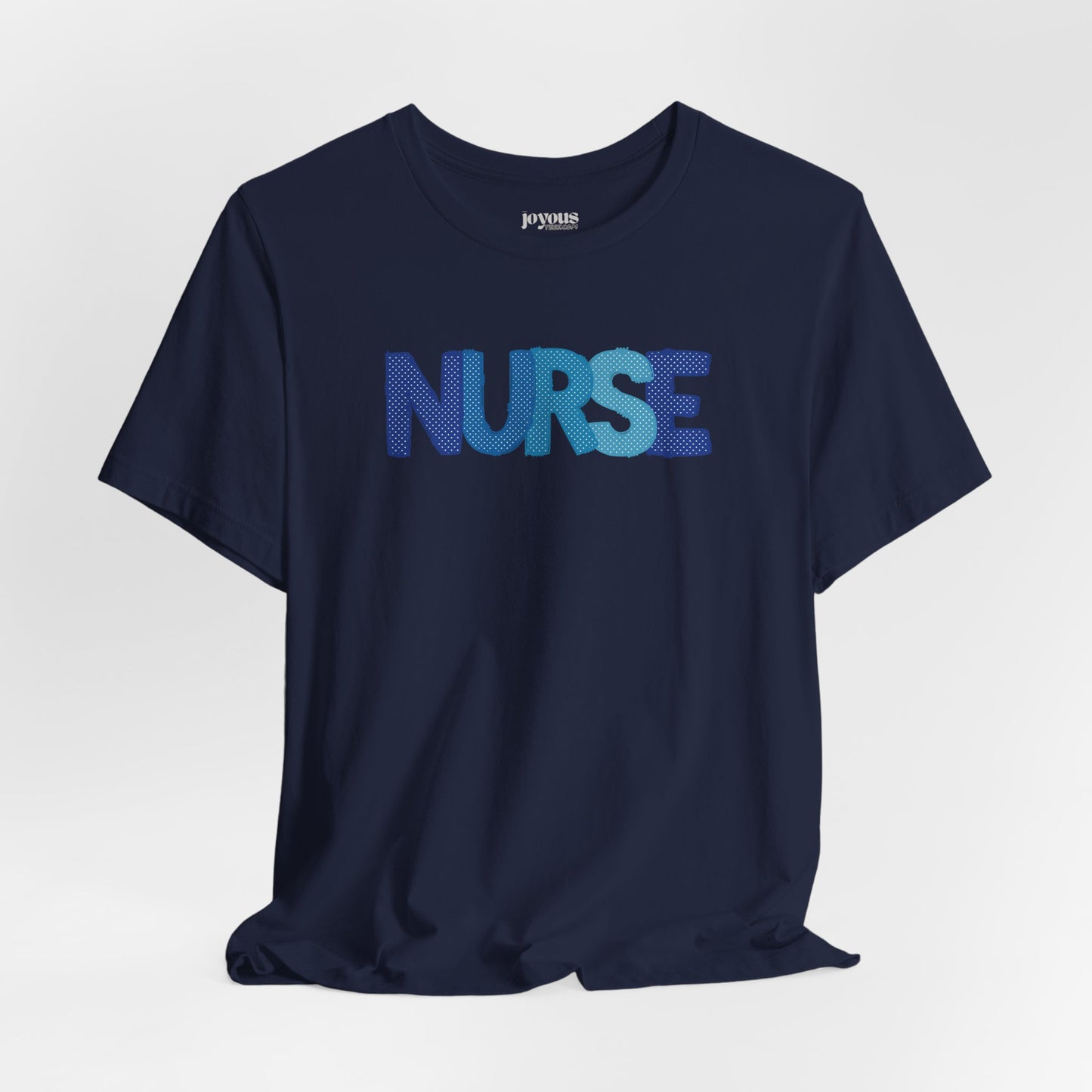 Polka Dot Nurse Shirt - Registered Nurse Soft Cotton Tee