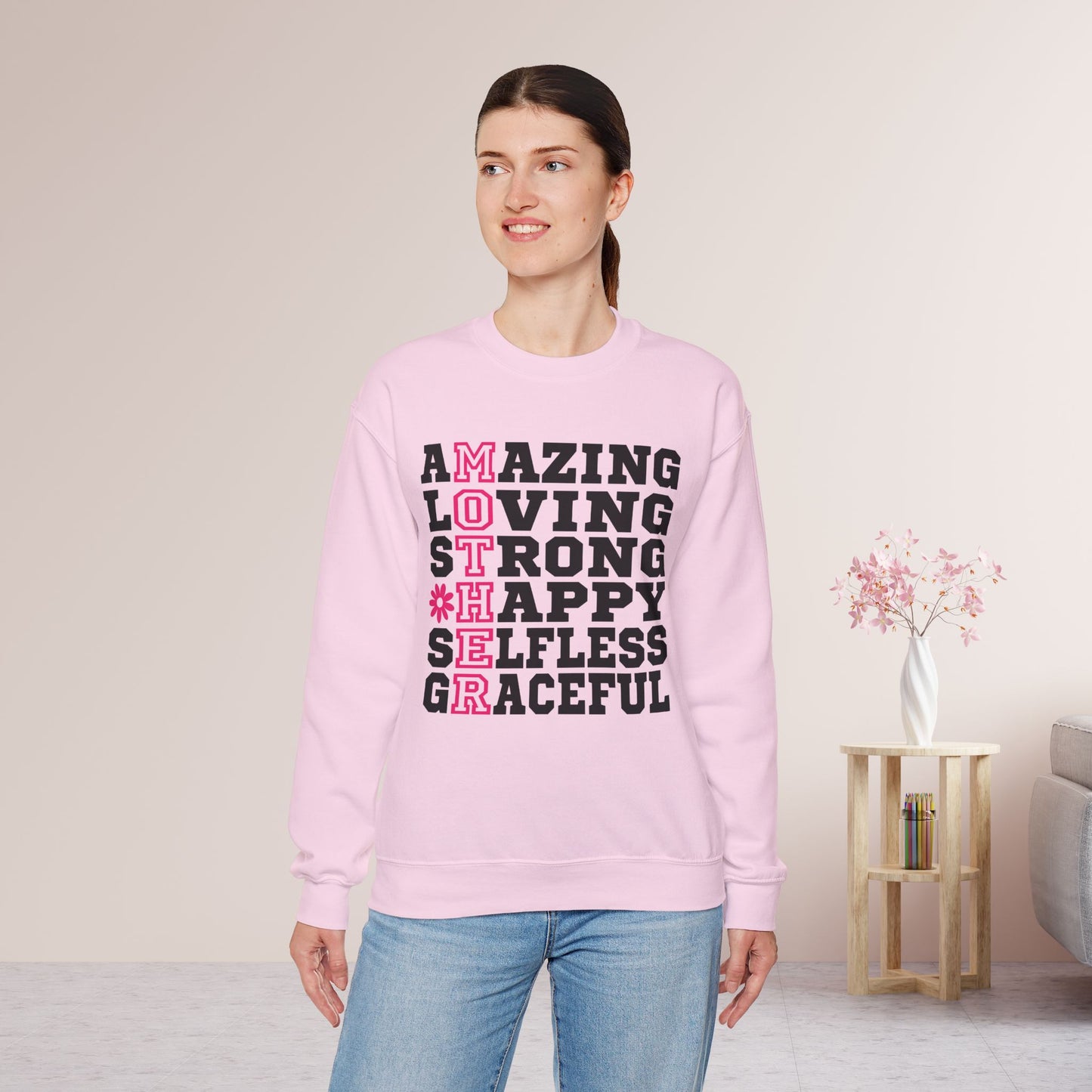 Mother Sweatshirt - Mama Sweatshirt - Mom Crewneck Pullover