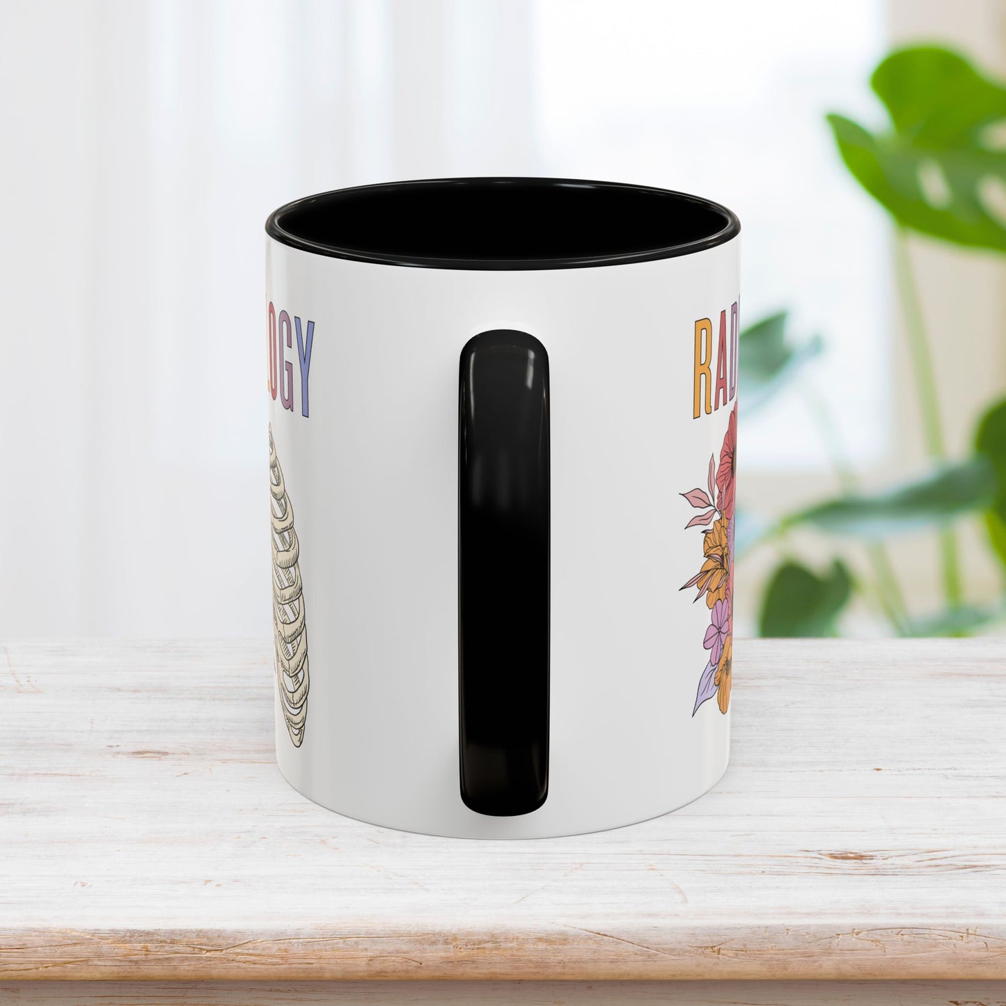 Floral Radiology Mug - RAD Tech Gift