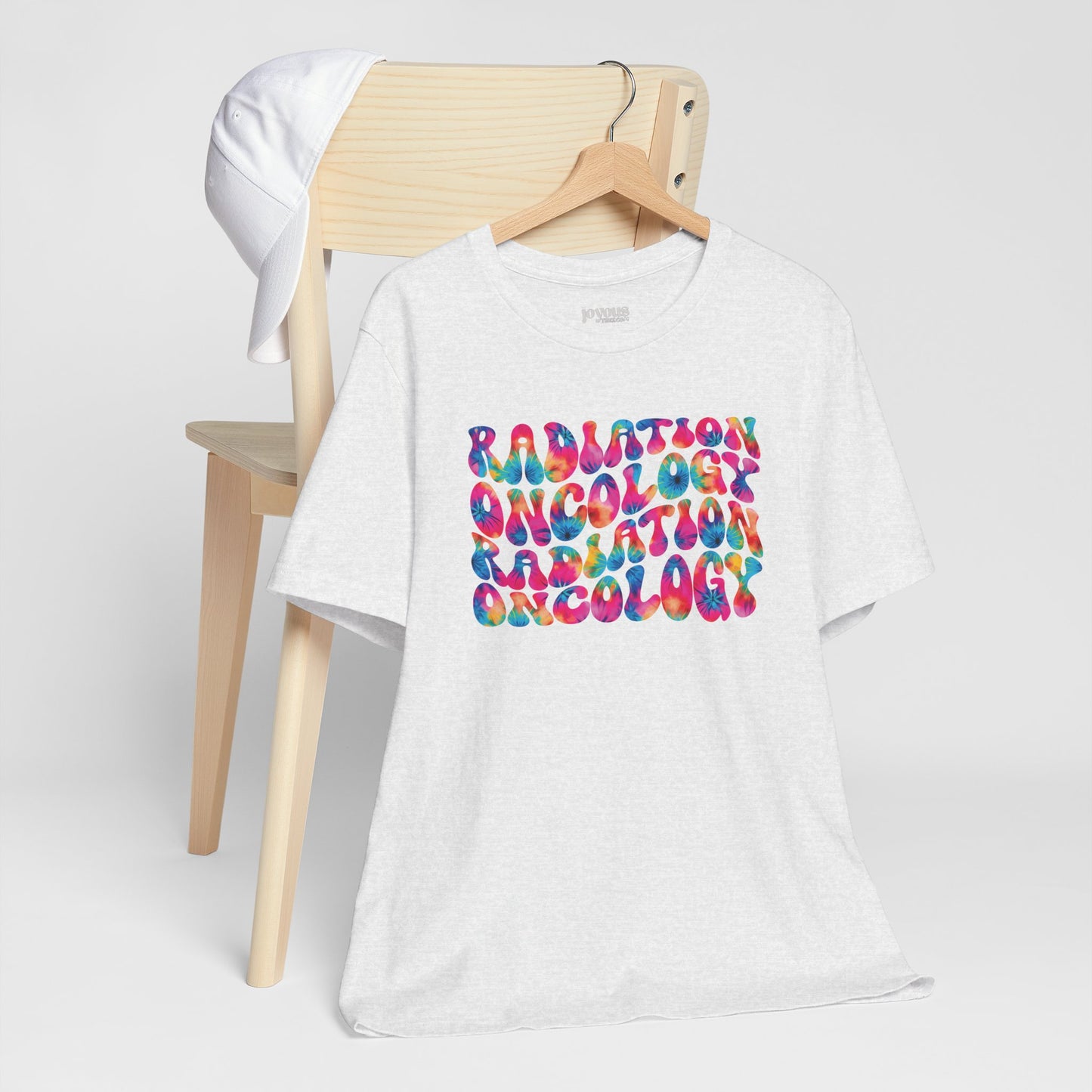 Tie Dye Groovy Radiation Oncology Soft Cotton Tee