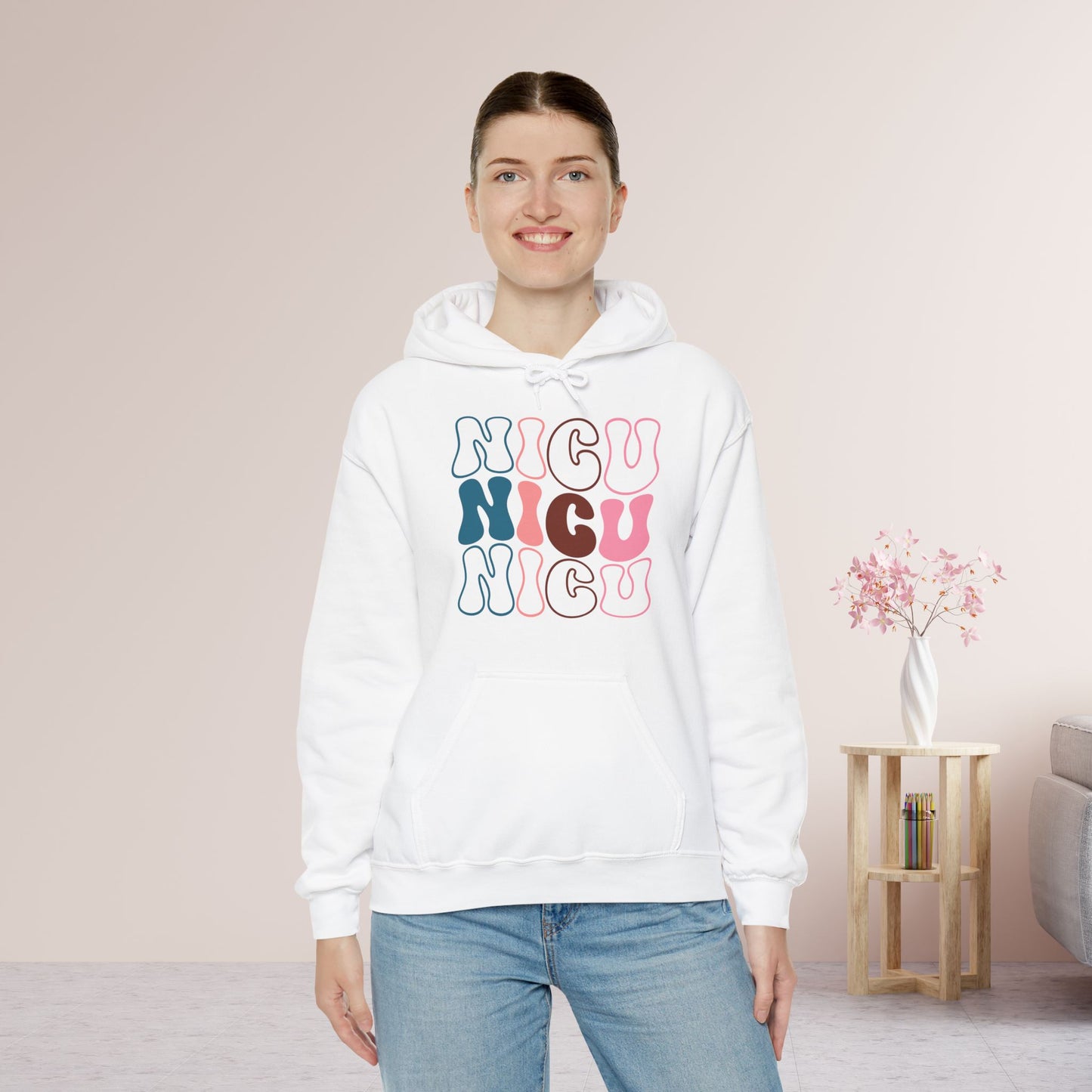 Groovy NICU Hoodie - Neonatal ICU Nurse Hoodie