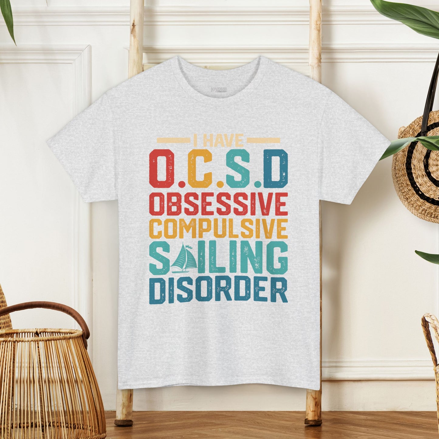 Funny Sailing Shirt - Unisex Sailing Heavy Cotton Tee