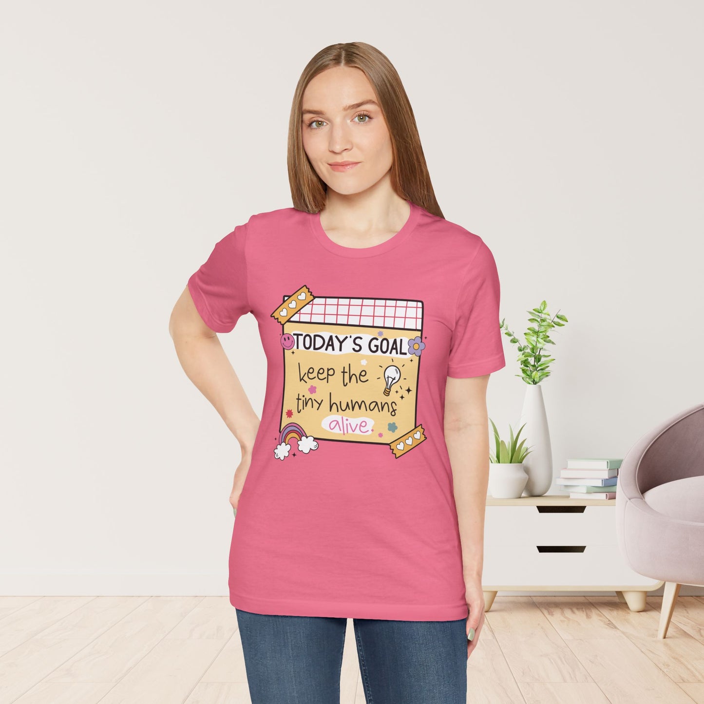Trendy Motivational Teacher Soft Cotton Tee