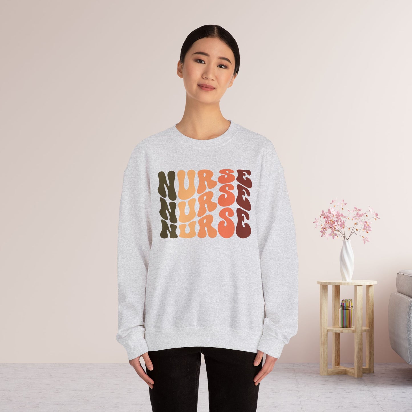Groovy Registered Nurse Sweatshirt