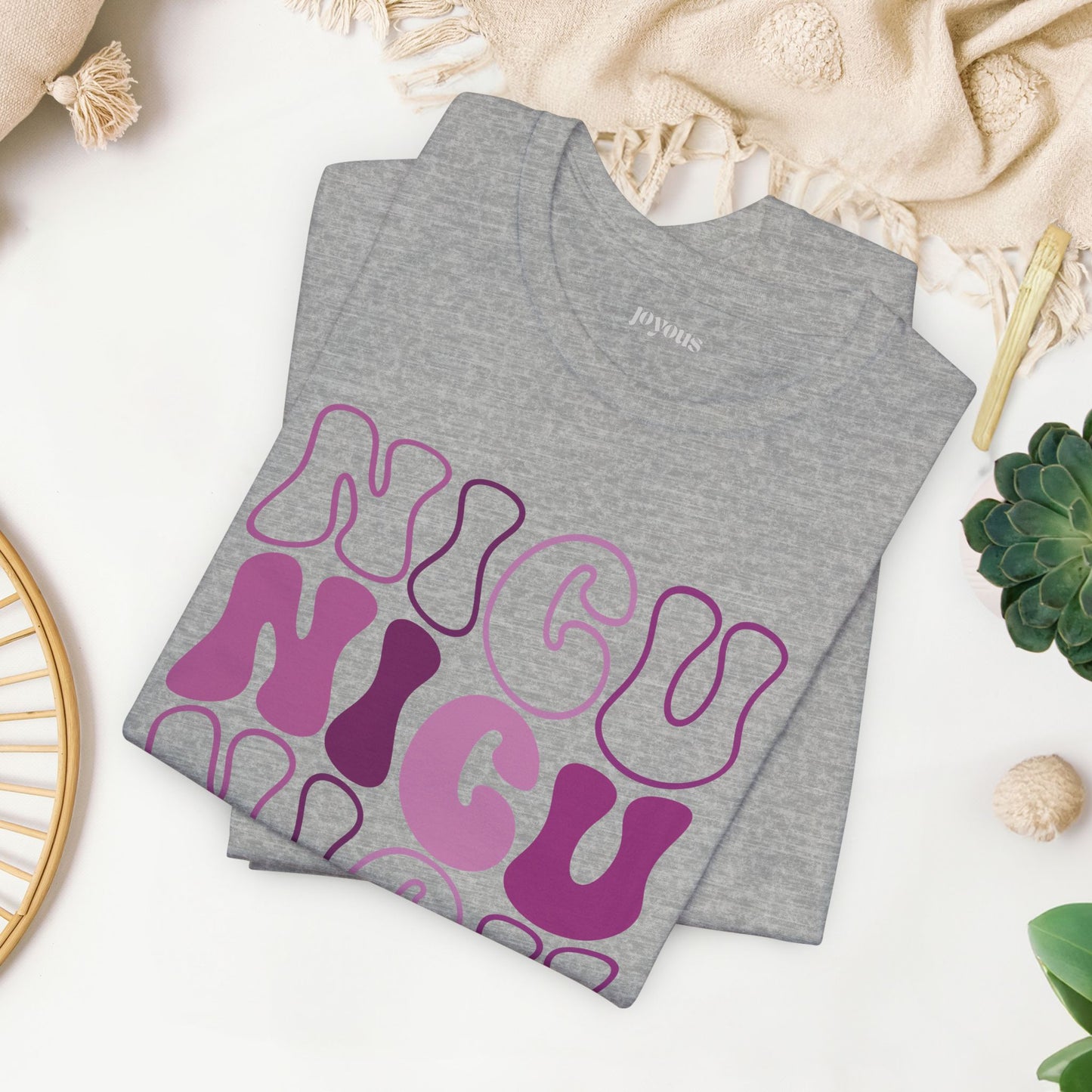 Groovy NICU Shirt - Neonatal ICU Nurse Soft Cotton Tee