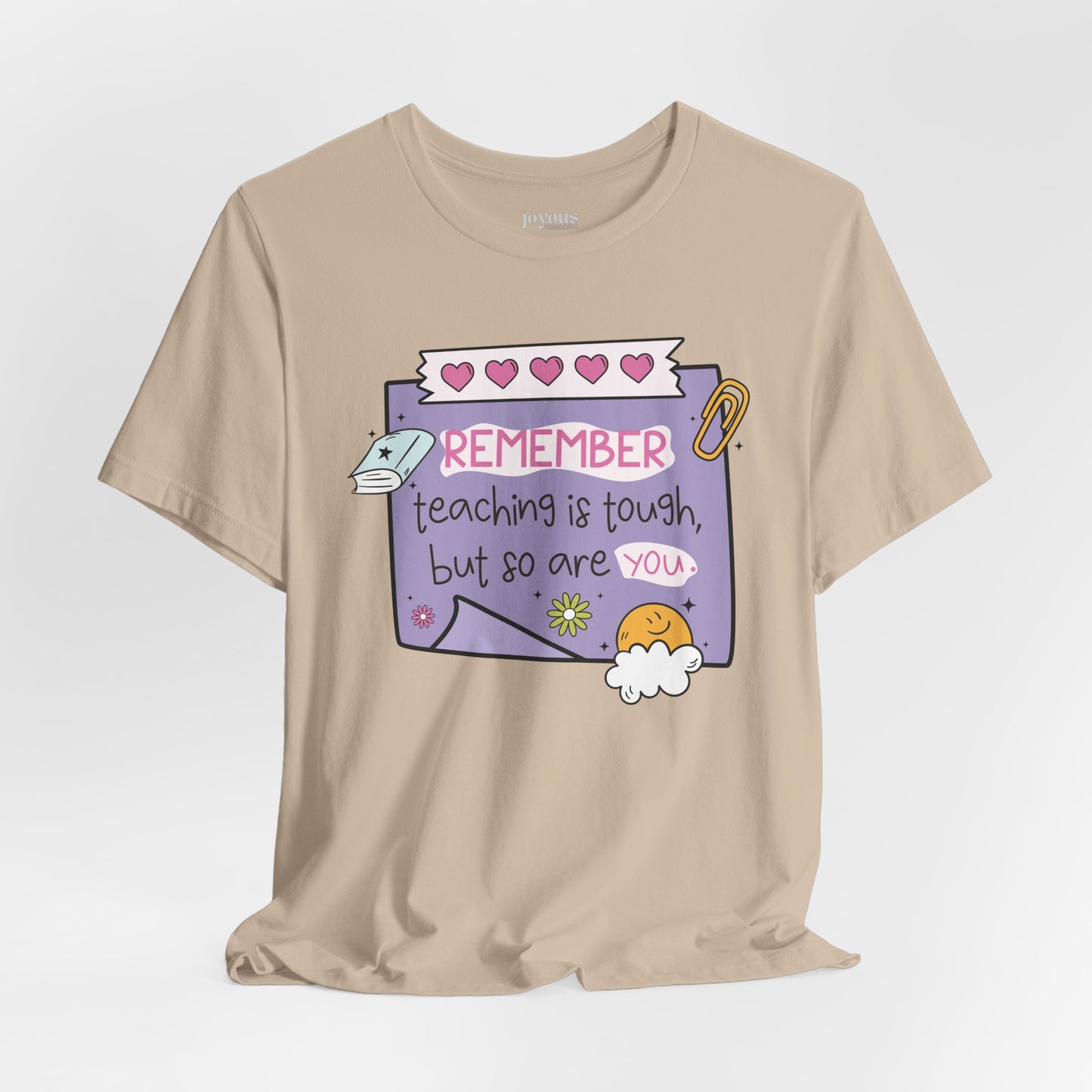Trendy Motivational Teacher Soft Cotton Tee