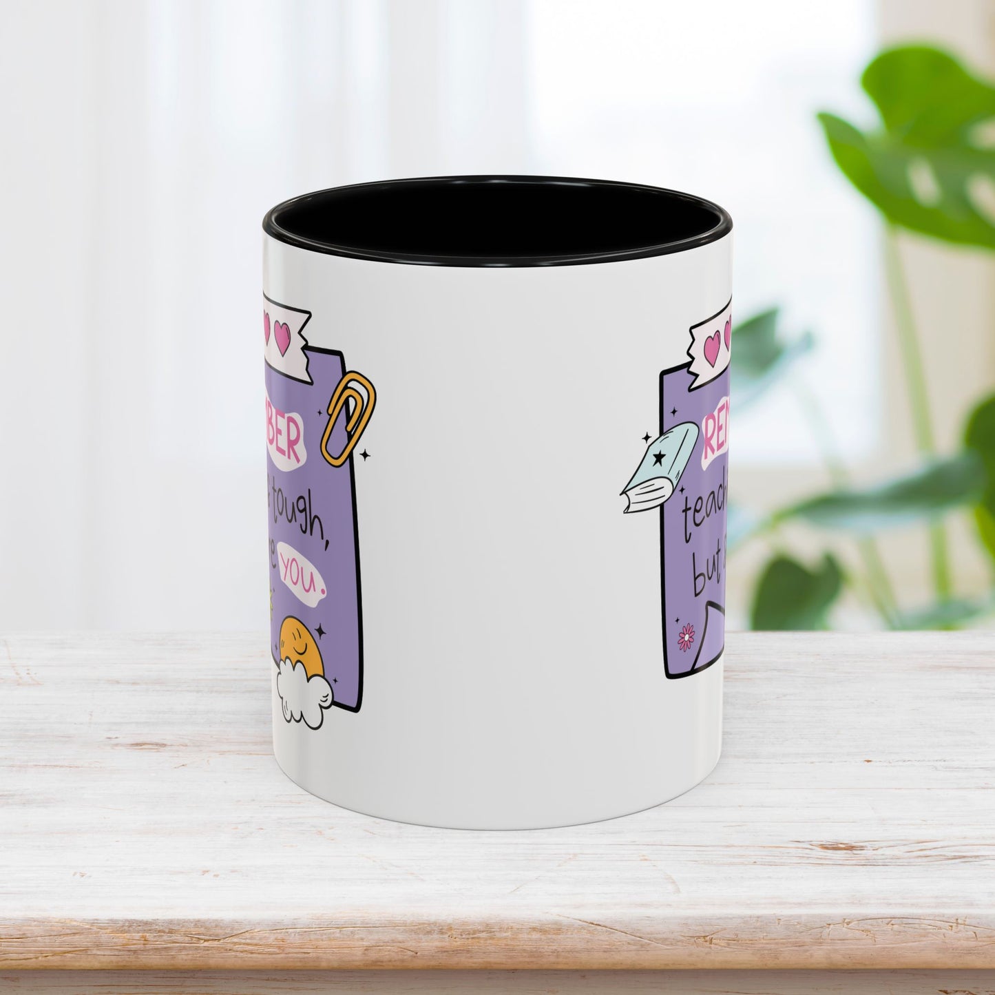 Trendy Motivational Teacher Mug