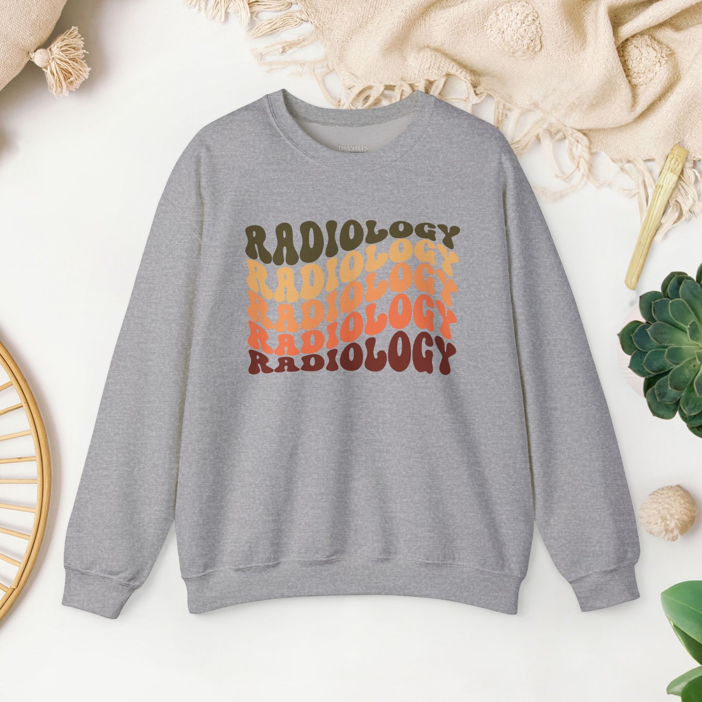 Groovy Radiology Sweatshirt for RAD Techs