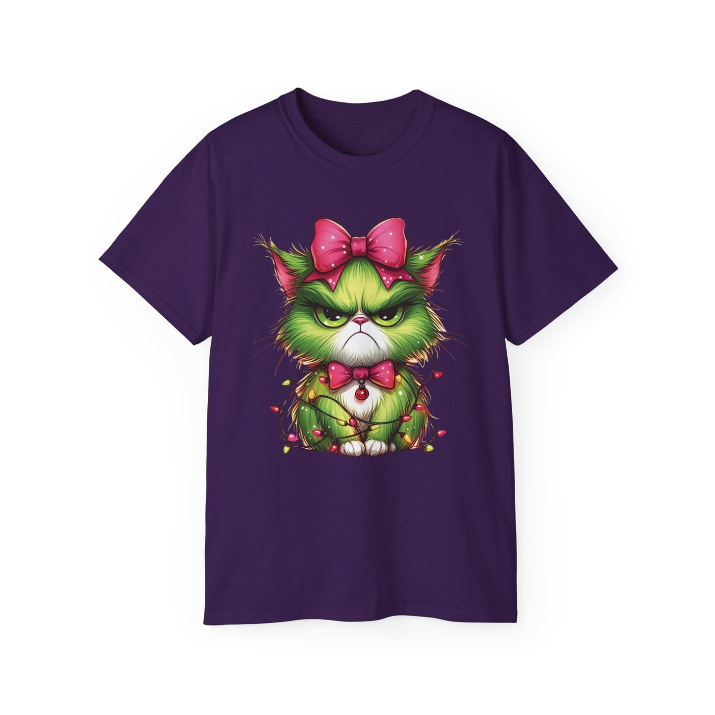 Grumpy Christmas Cat Ultra Cotton Tee