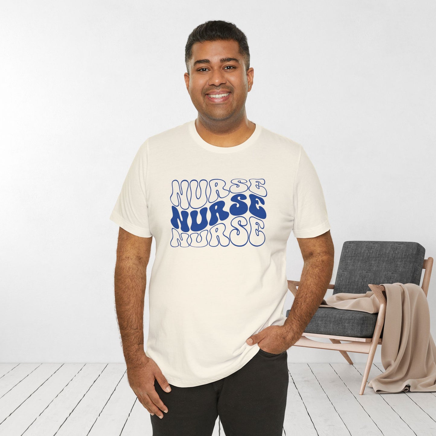 Groovy Nurse Shirt - Registered Nurse Soft Cotton Tee