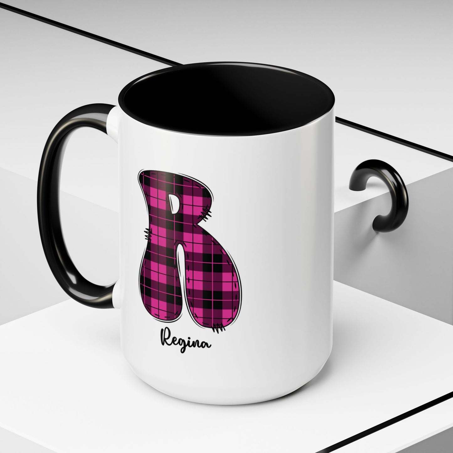 Custom Name Initial Letter Mug - Personalized Gifts A-Z