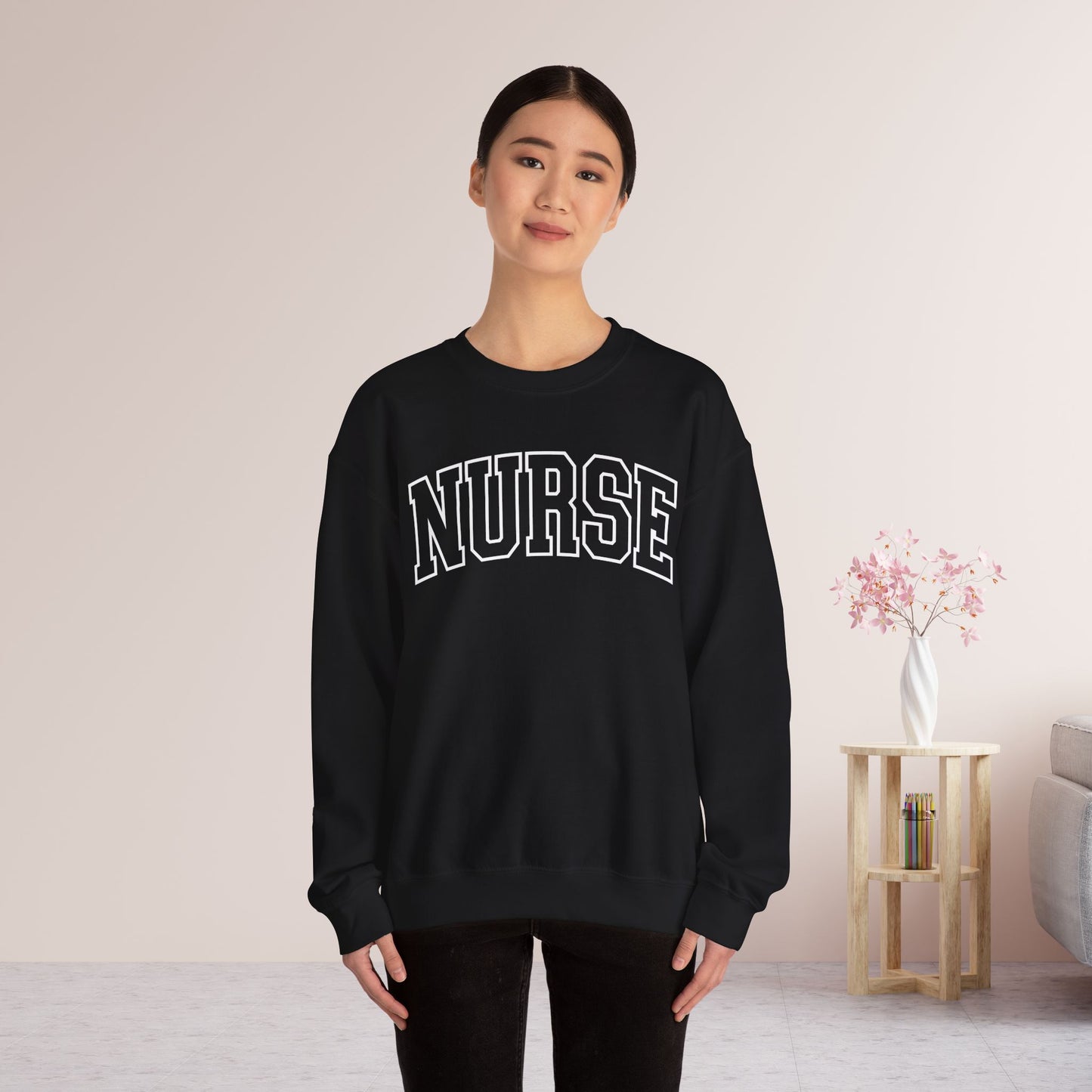 Unisex Retro Nurse Sweatshirt for Registered Nurse