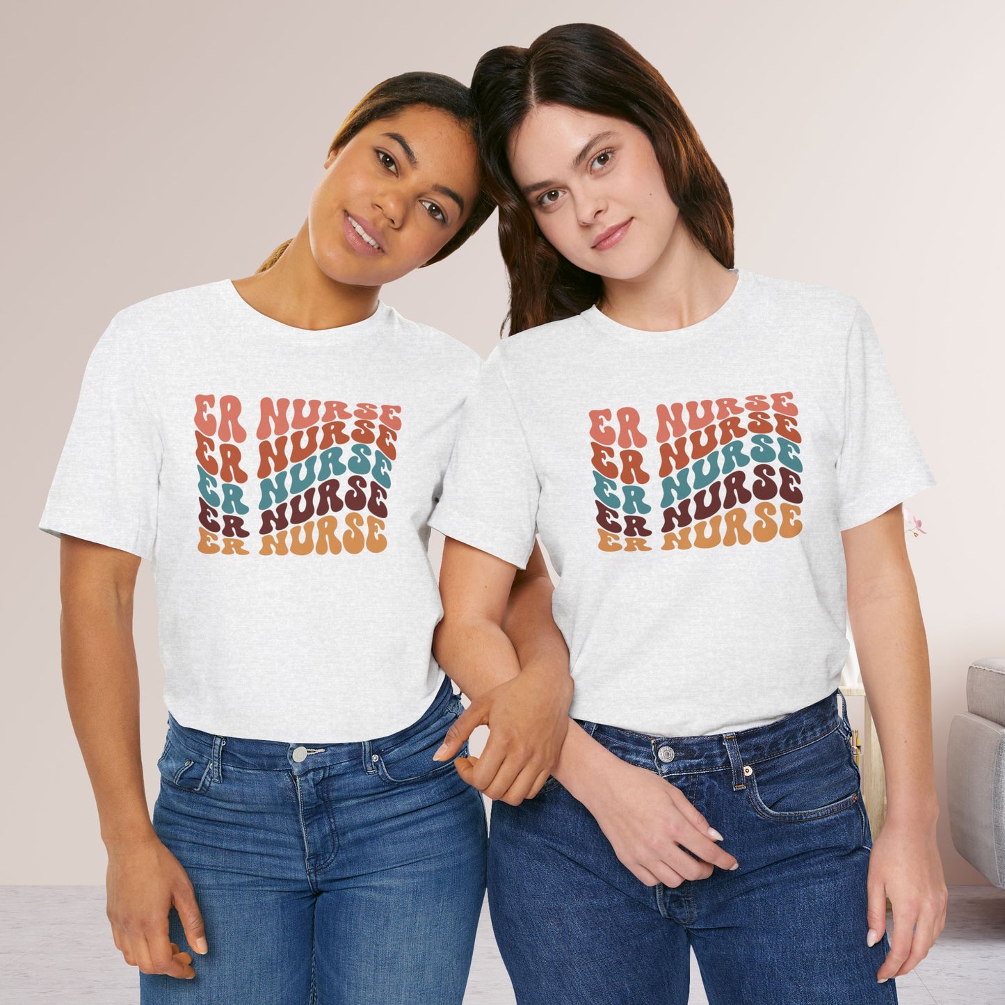 Groovy ER Nurse Shirt - Emergency Nurse Soft Cotton Tee