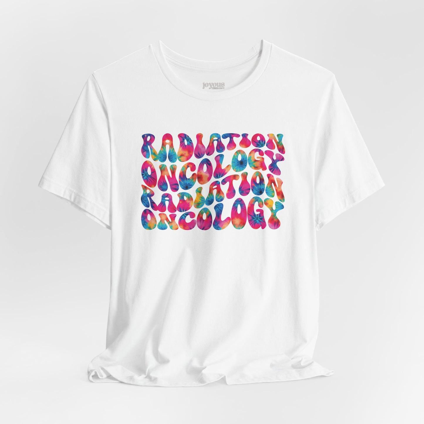 Tie Dye Groovy Radiation Oncology Soft Cotton Tee