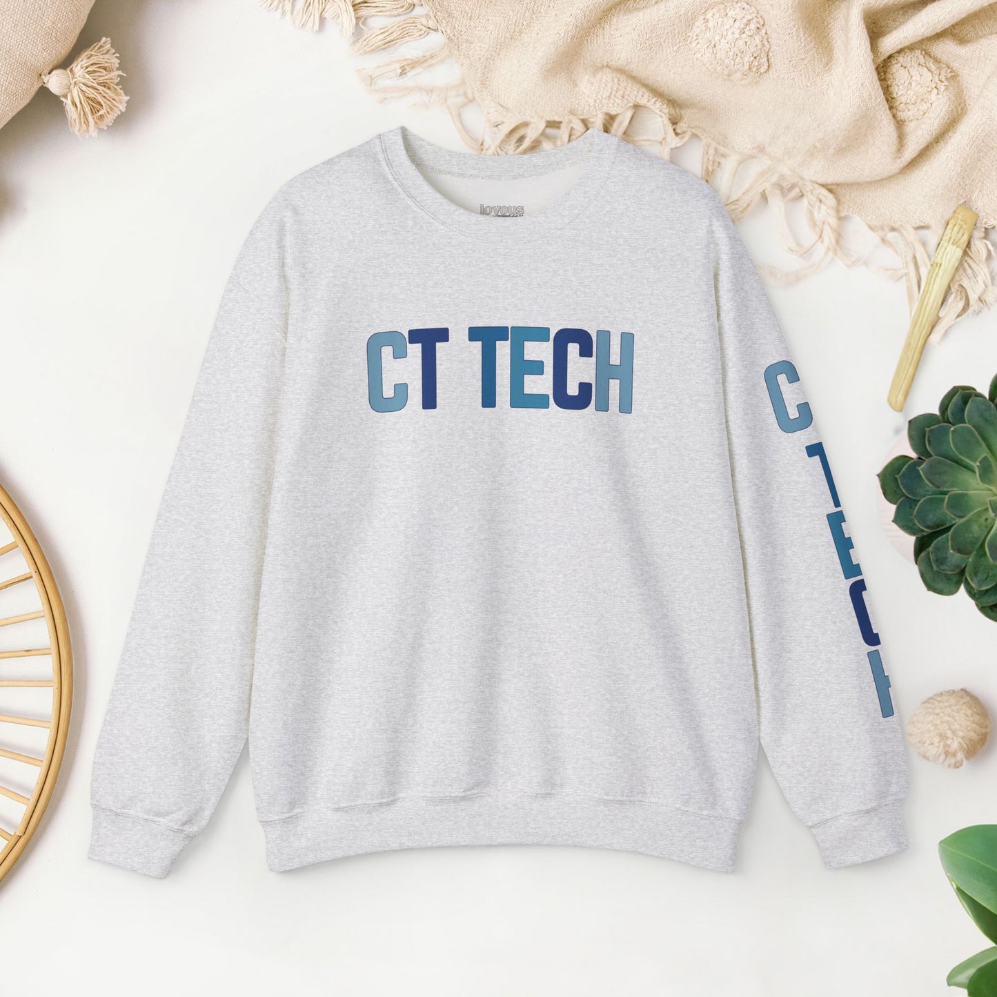 Trendy Blue CT Tech Sweatshirt