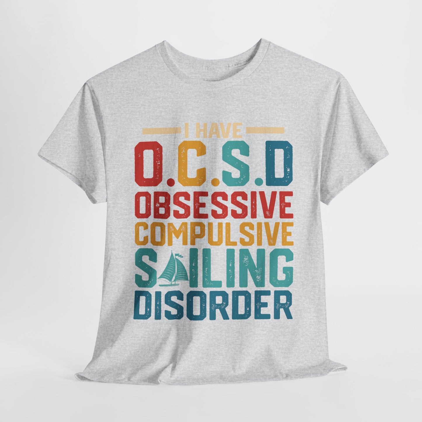 Funny Sailing Shirt - Unisex Sailing Heavy Cotton Tee