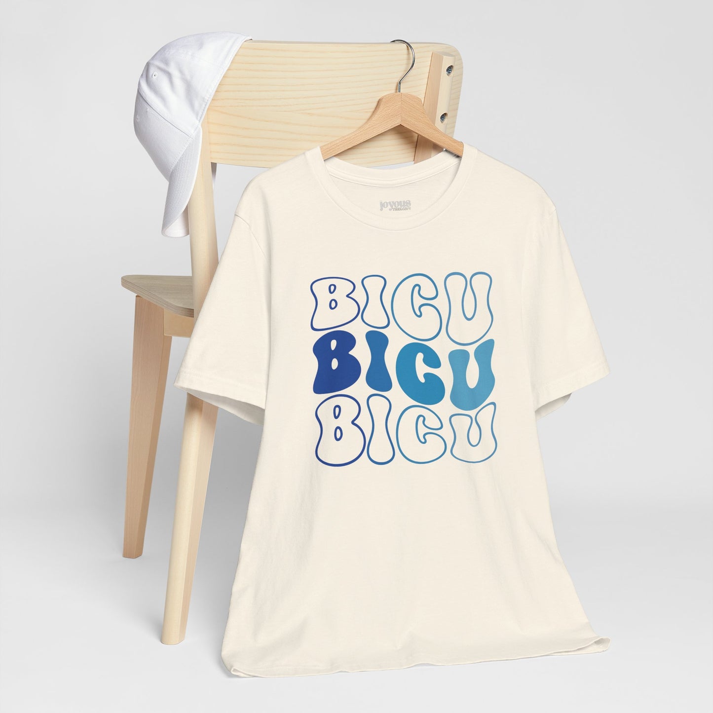 Groovy Blue BICU Shirt - Burn ICU Nurse Soft Cotton Tee