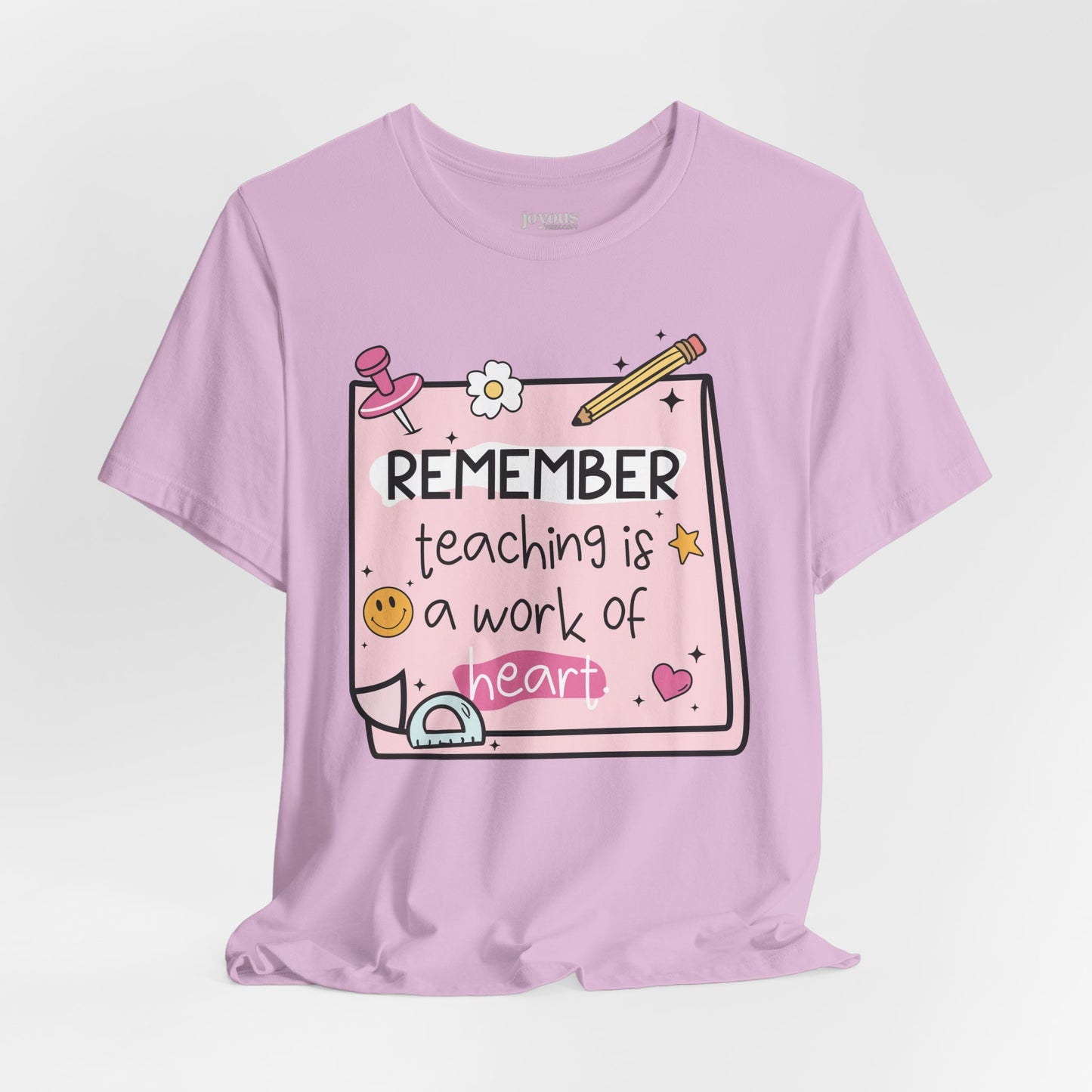 Trendy Motivational Teacher Soft Cotton Tee