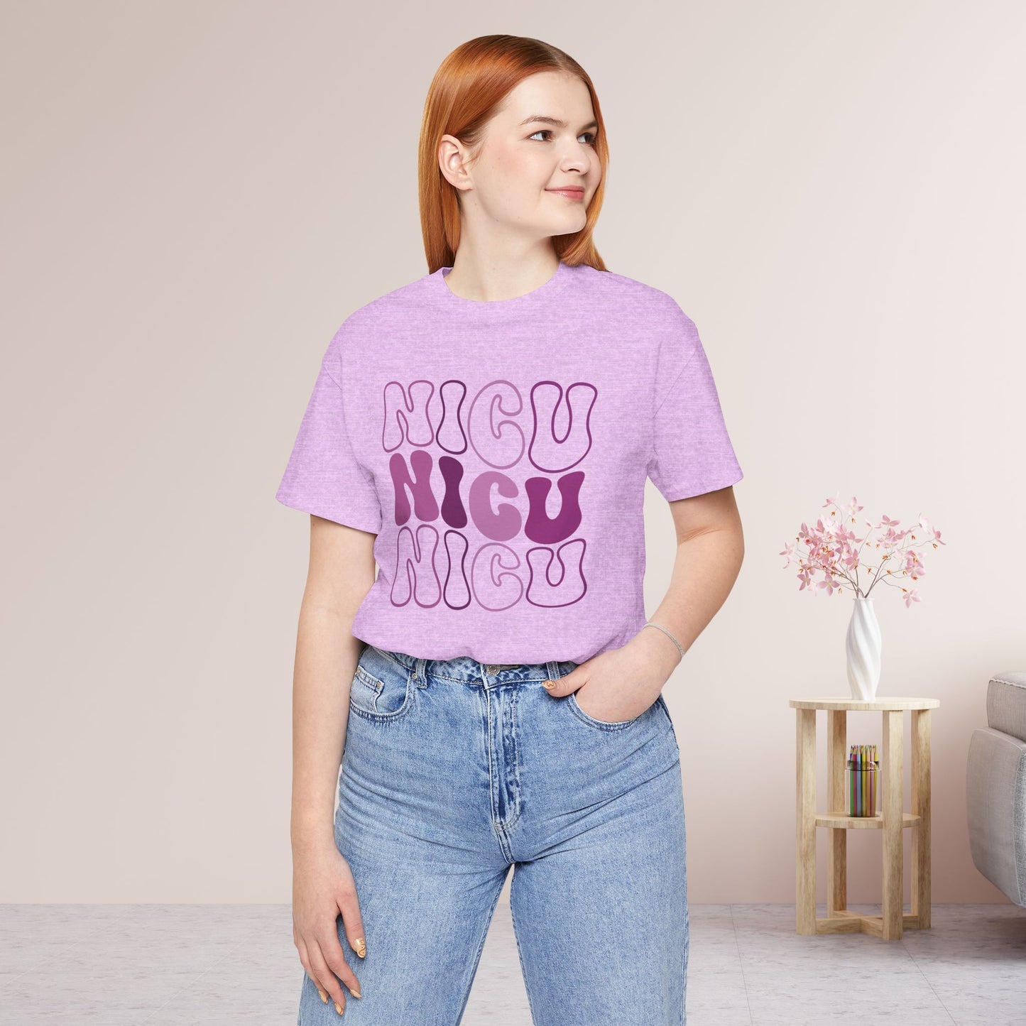 Groovy NICU Shirt - Neonatal ICU Nurse Soft Cotton Tee