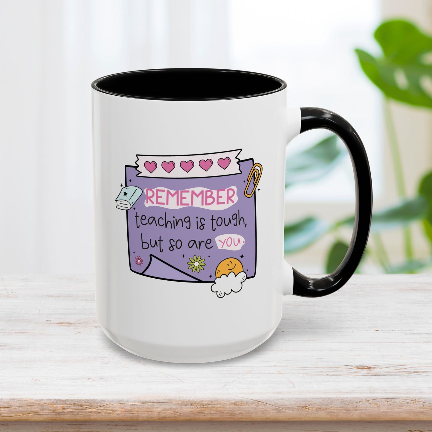 Trendy Motivational Teacher Mug
