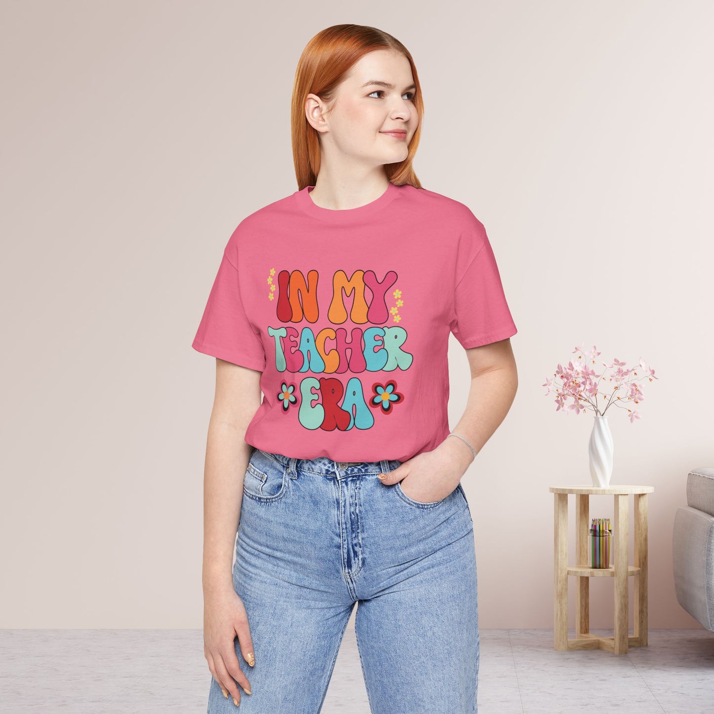 In My Teacher Era Soft Cotton Tee