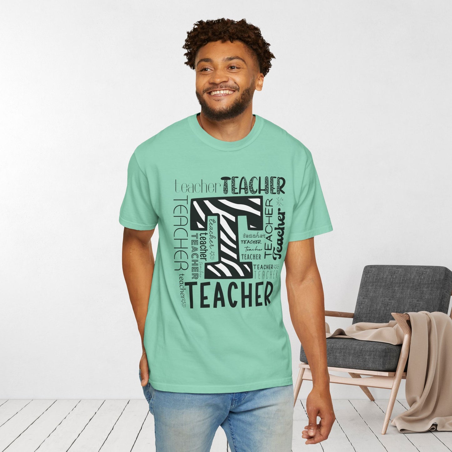 Trendy Teacher Comfort Colors Shirt