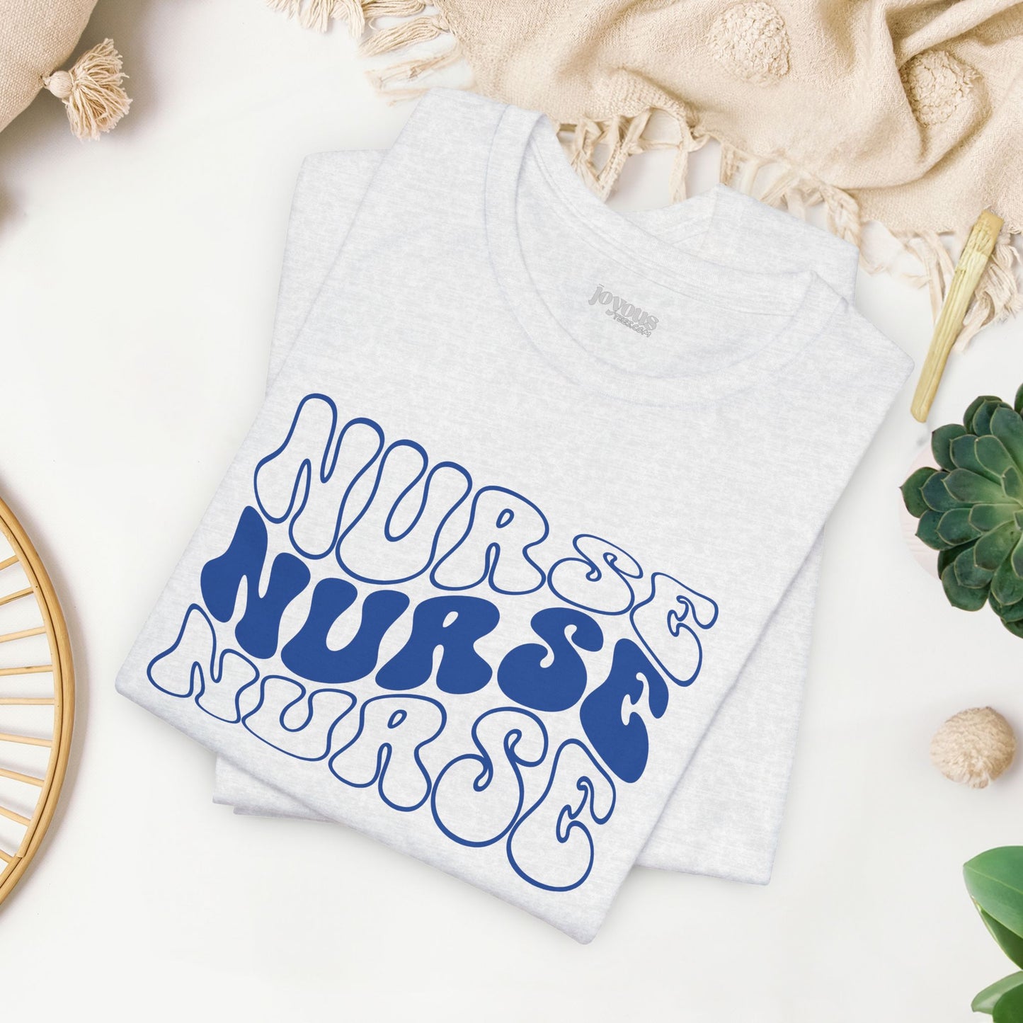 Groovy Nurse Shirt - Registered Nurse Soft Cotton Tee