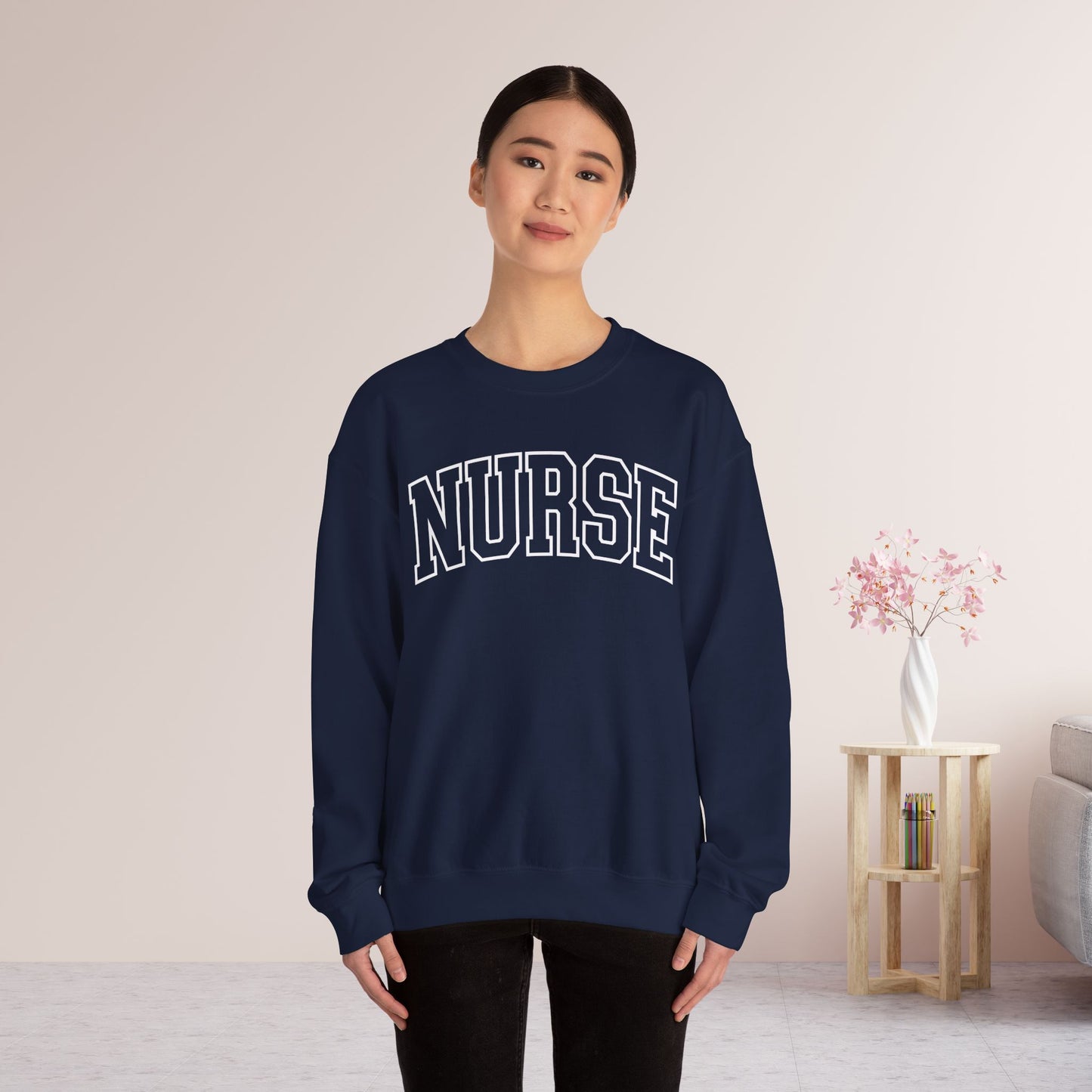 Unisex Retro Nurse Sweatshirt for Registered Nurse