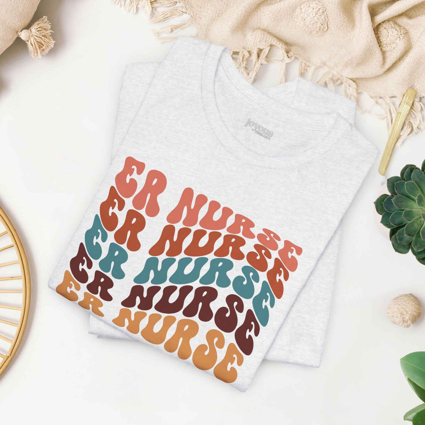 Groovy ER Nurse Shirt - Emergency Nurse Soft Cotton Tee