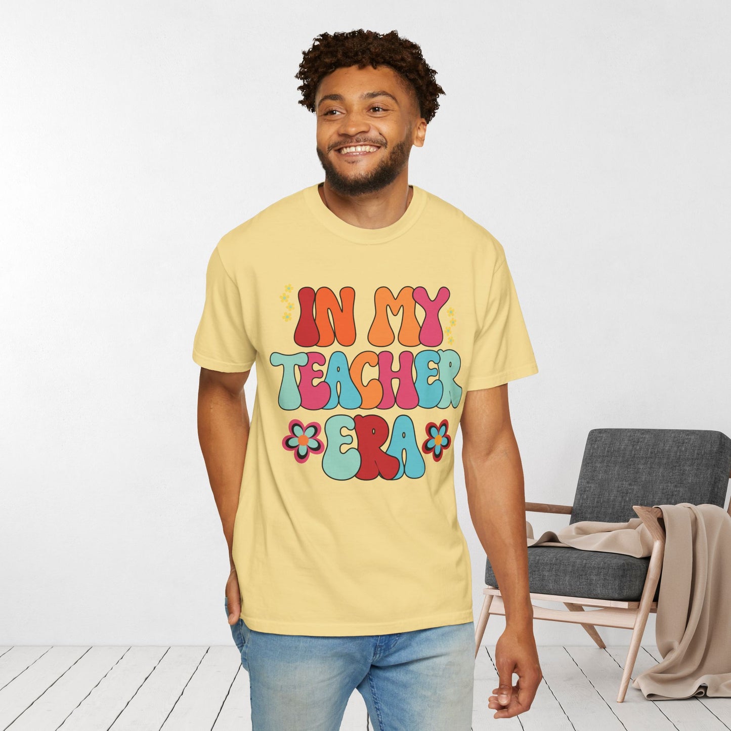 In My Teacher Era Comfort Colors Teacher Shirt