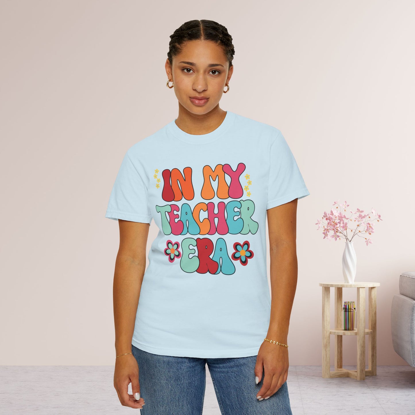 In My Teacher Era Comfort Colors Teacher Shirt