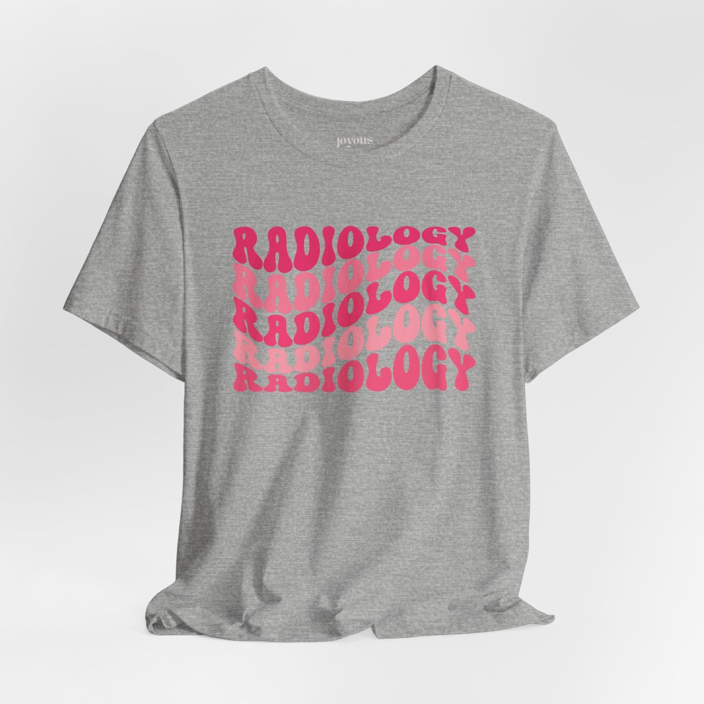 Groovy Pink Radiology Soft Cotton Tee