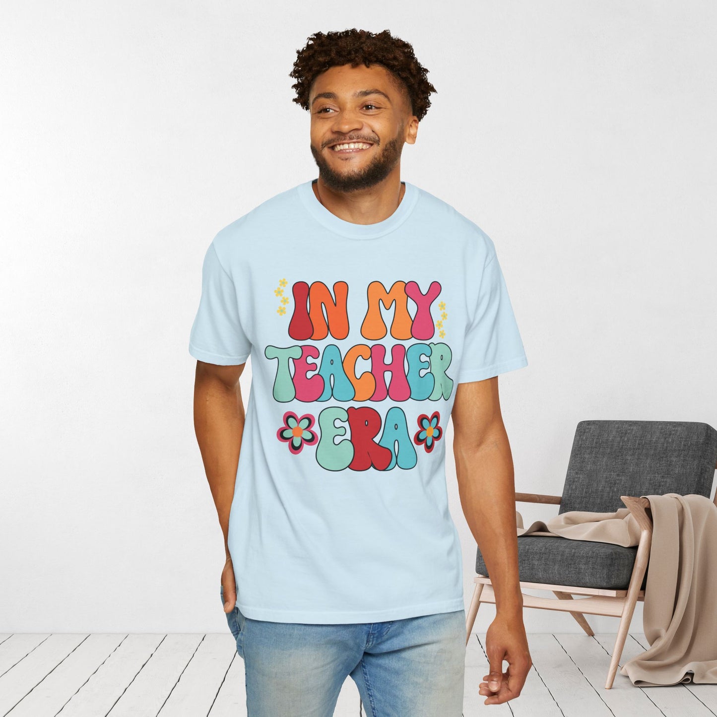 In My Teacher Era Comfort Colors Teacher Shirt