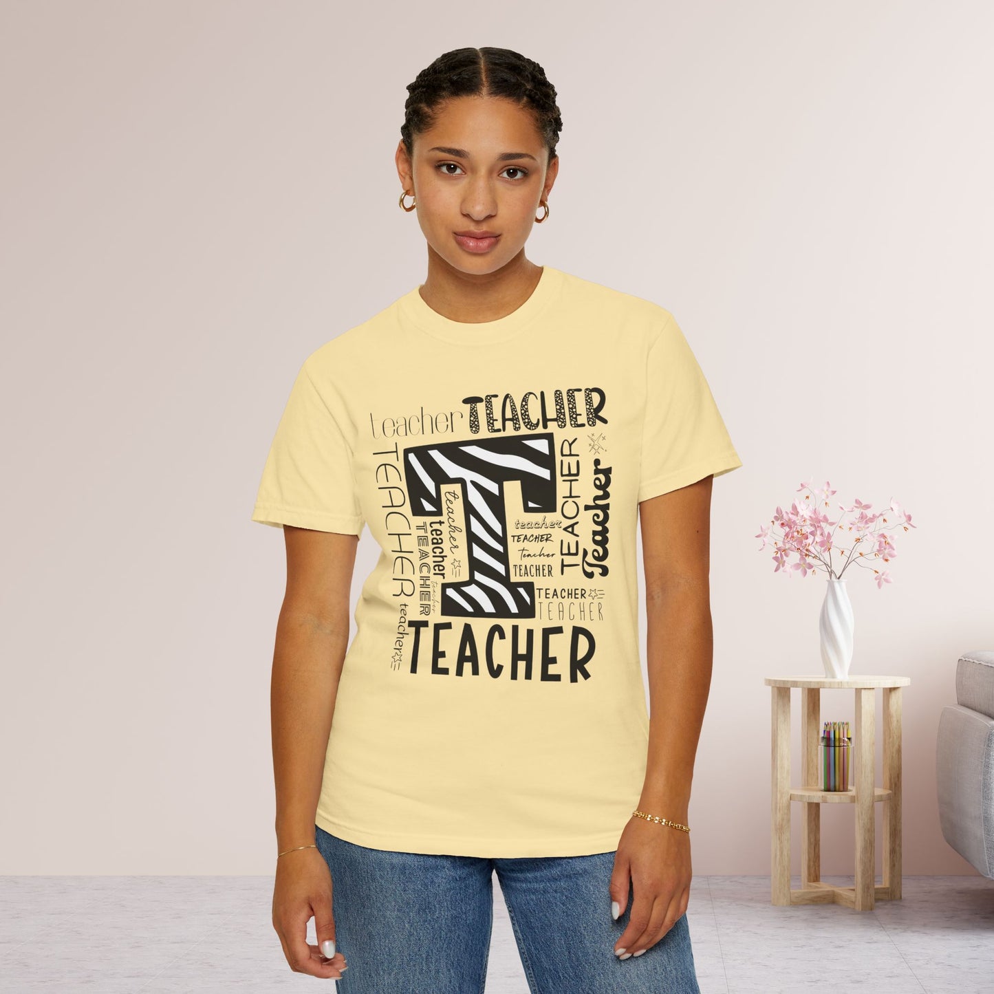 Trendy Teacher Comfort Colors Shirt