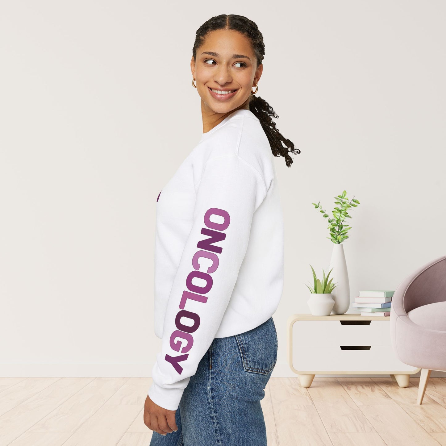 Unisex Purple Oncology Sweatshirt