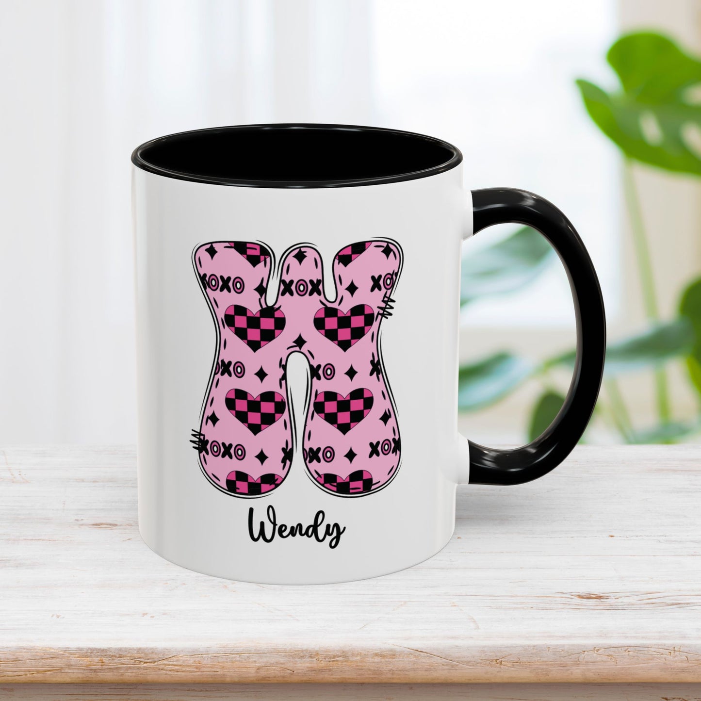 Custom Name Initial Letter Mug - Personalized Gifts A-Z