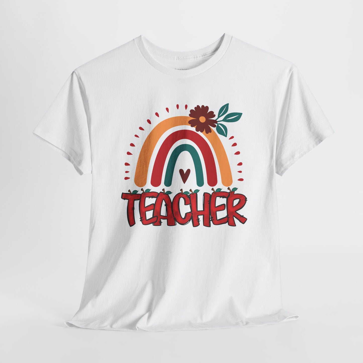 Trendy Teacher Shirt - Back to School Heavy Cotton Tee