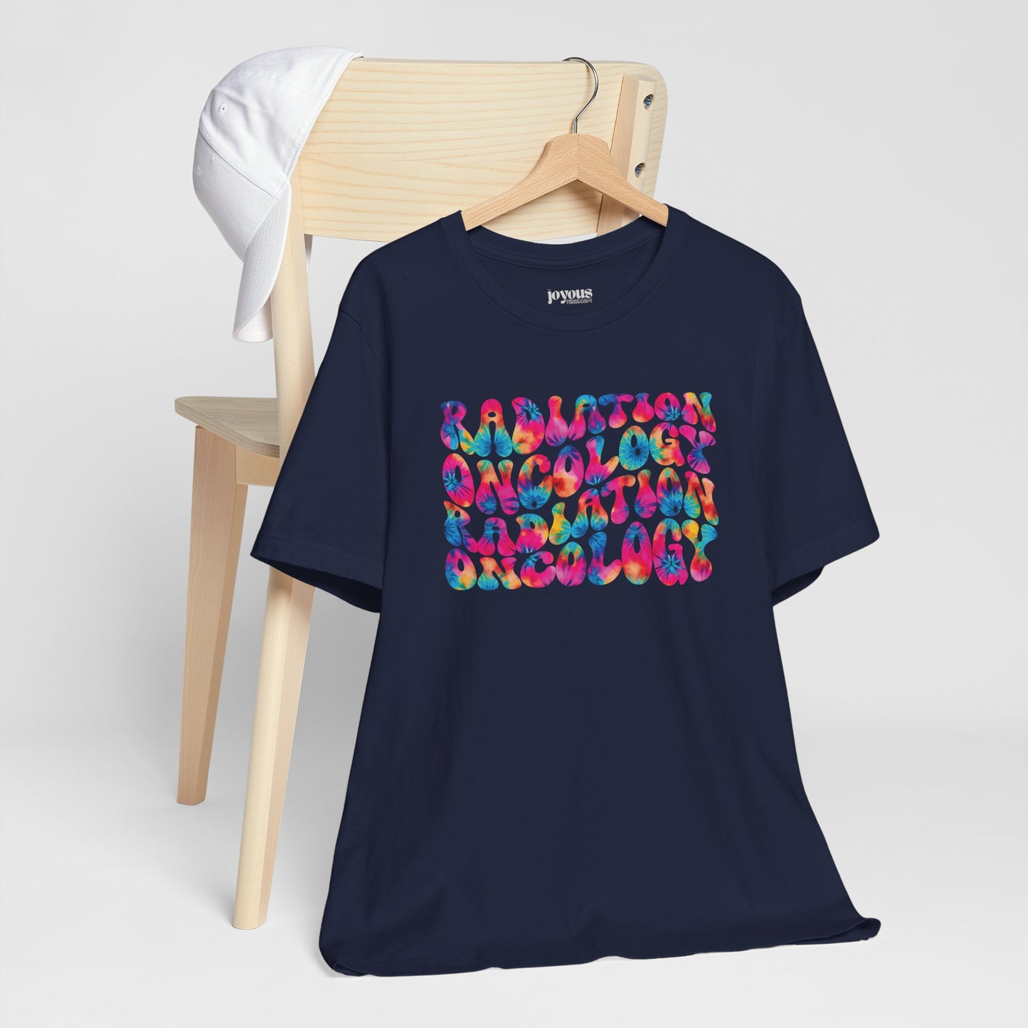 Tie Dye Groovy Radiation Oncology Soft Cotton Tee