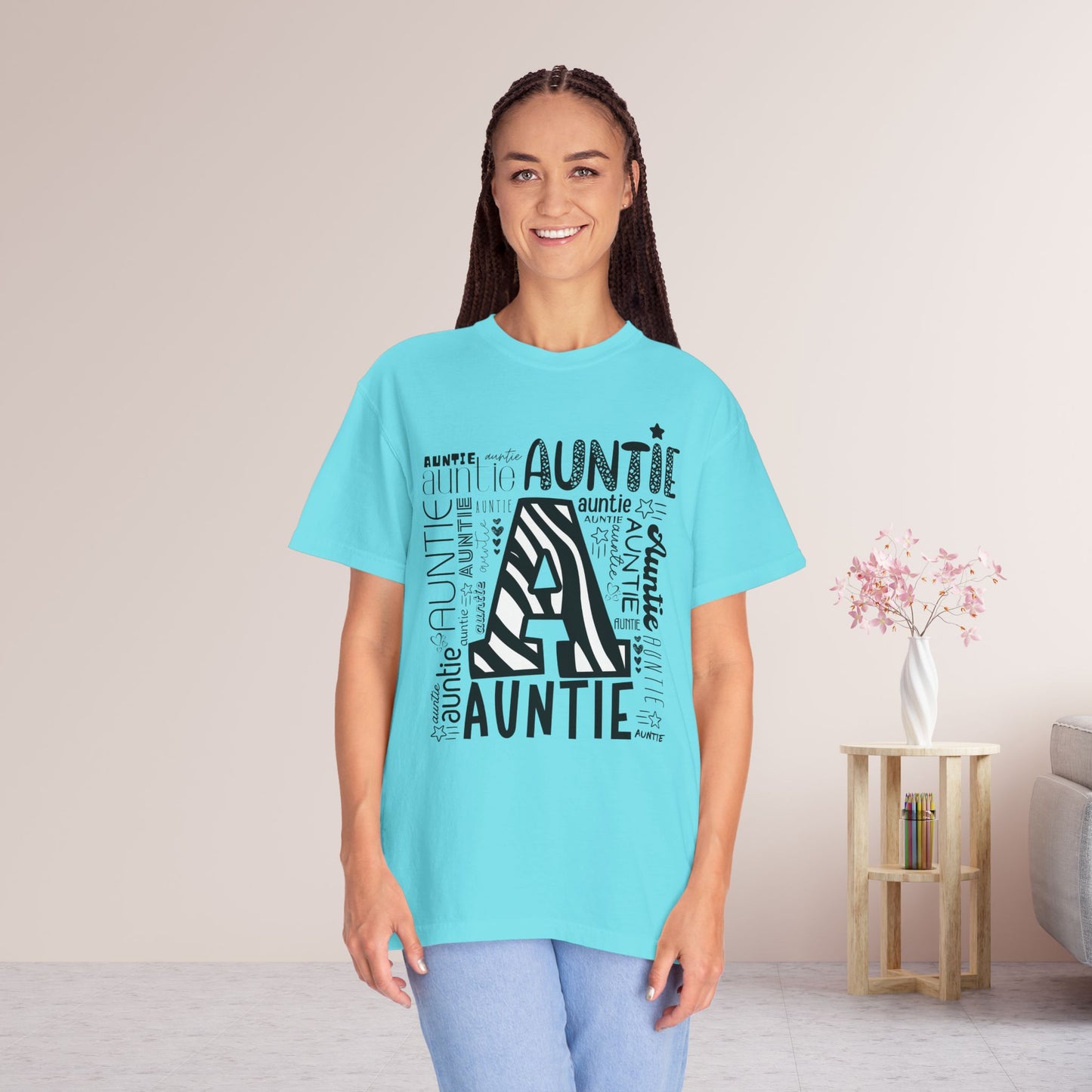 Comfort Colors Auntie Shirt