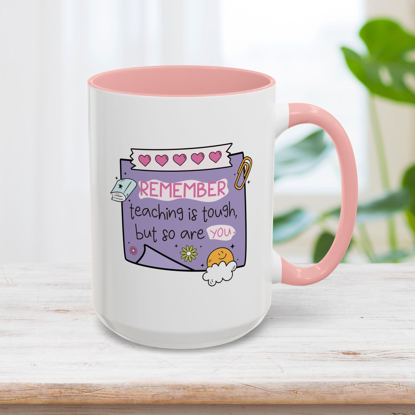 Trendy Motivational Teacher Mug