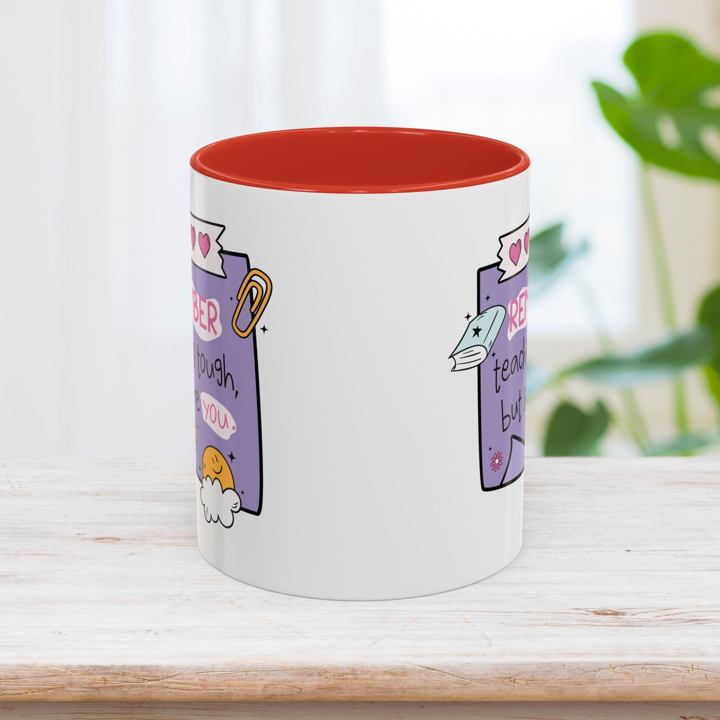 Trendy Motivational Teacher Mug