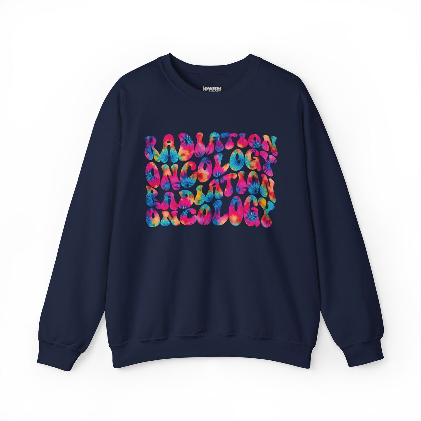 Tie Dye Groovy Radiation Oncology Sweatshirt
