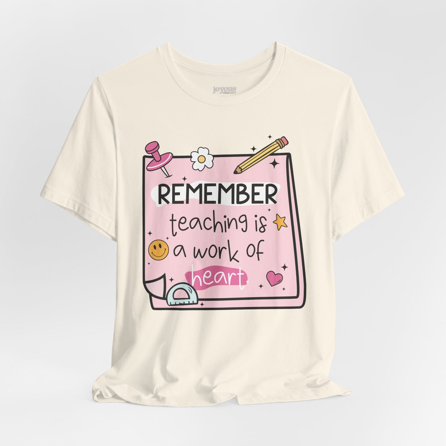 Trendy Motivational Teacher Soft Cotton Tee