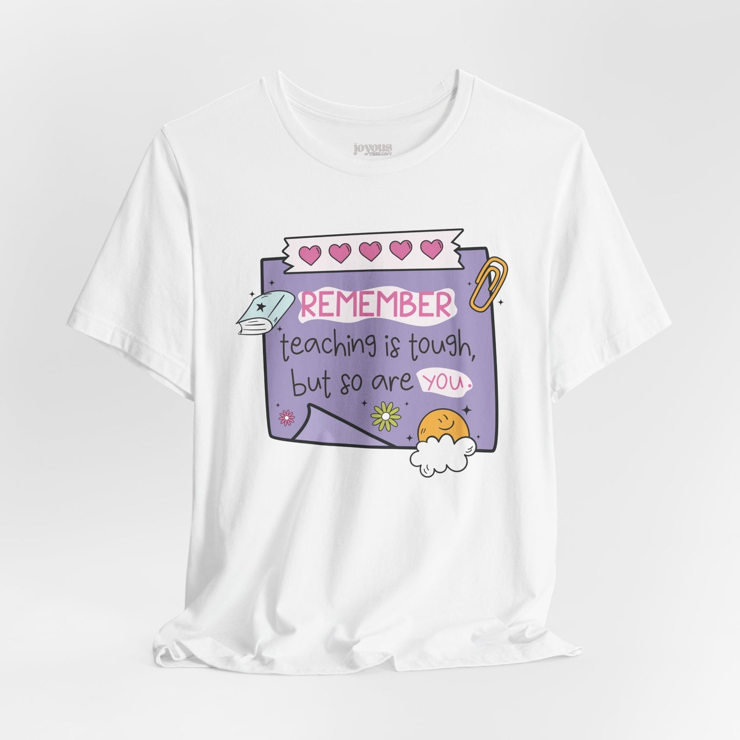 Trendy Motivational Teacher Soft Cotton Tee